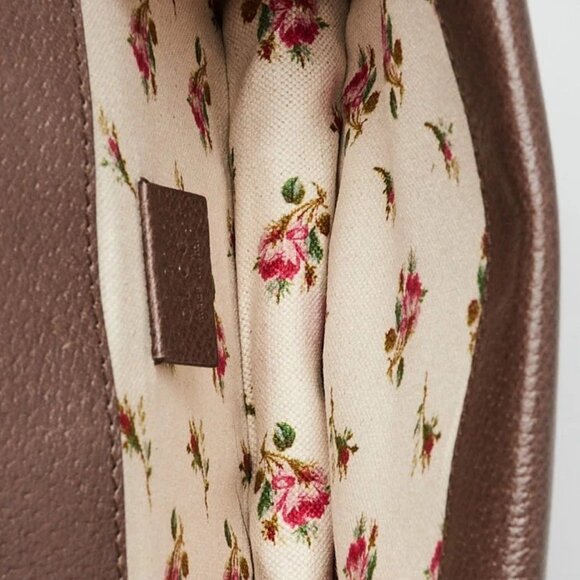 Gucci Brown Leather Mini Dionysus Shoulder Bag - Picture 8 of 11